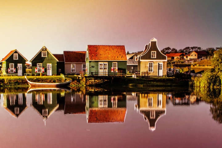 Parque Histórico de Carambeí - PR, Brasil.